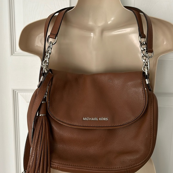 Michael Kors Brown Leather Purse - Picture 1 of 8